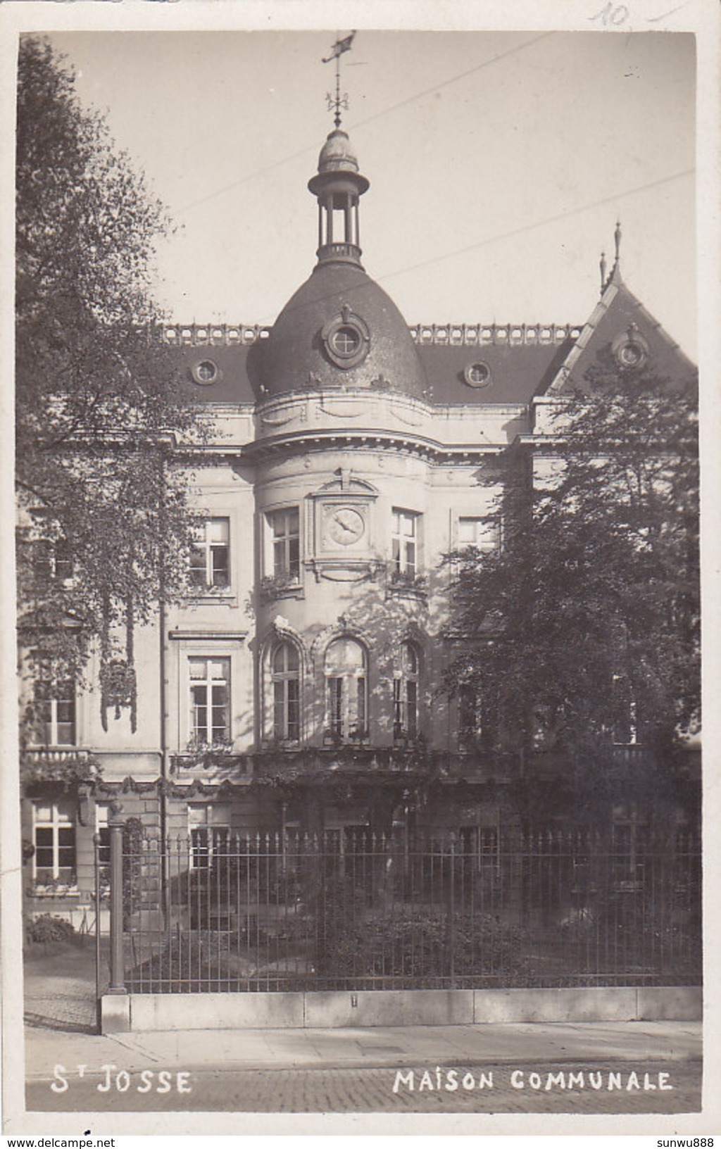 St Josse - Maison Communale (carte Photo) - St-Joost-ten-Node - St-Josse-ten-Noode