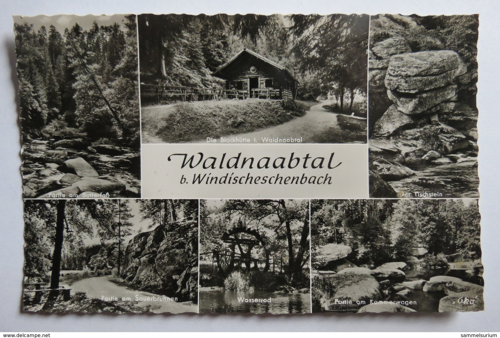 (9/4/84) AK "Waldnaabtal" Bei Windischeschenbach, Mehrbildkarte Mit 6 Ansichten - Windischeschenbach