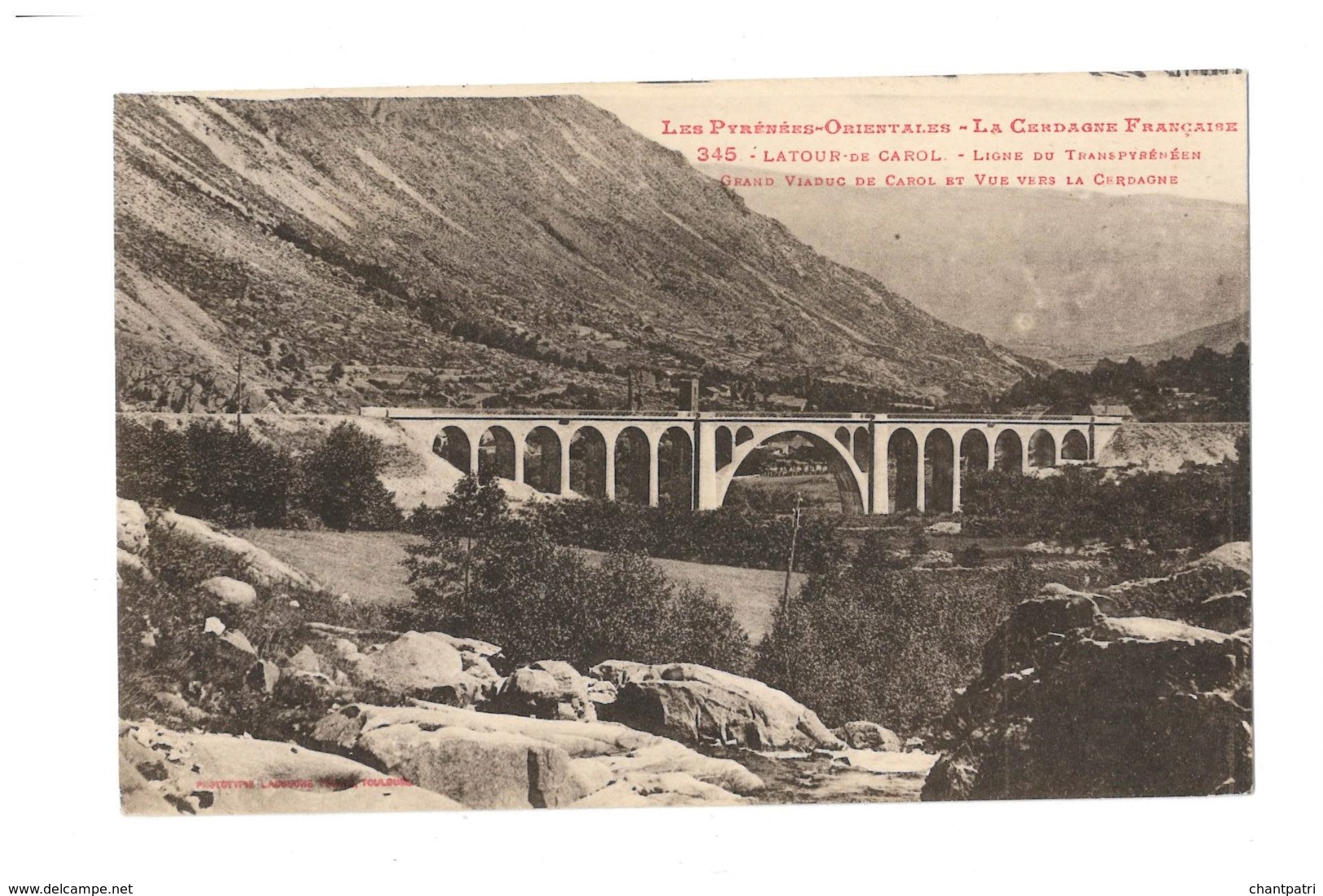 Latour De Carol - Grand Viaduc De Carol Et Vue Vers La Cerdagne - 127 - Autres & Non Classés