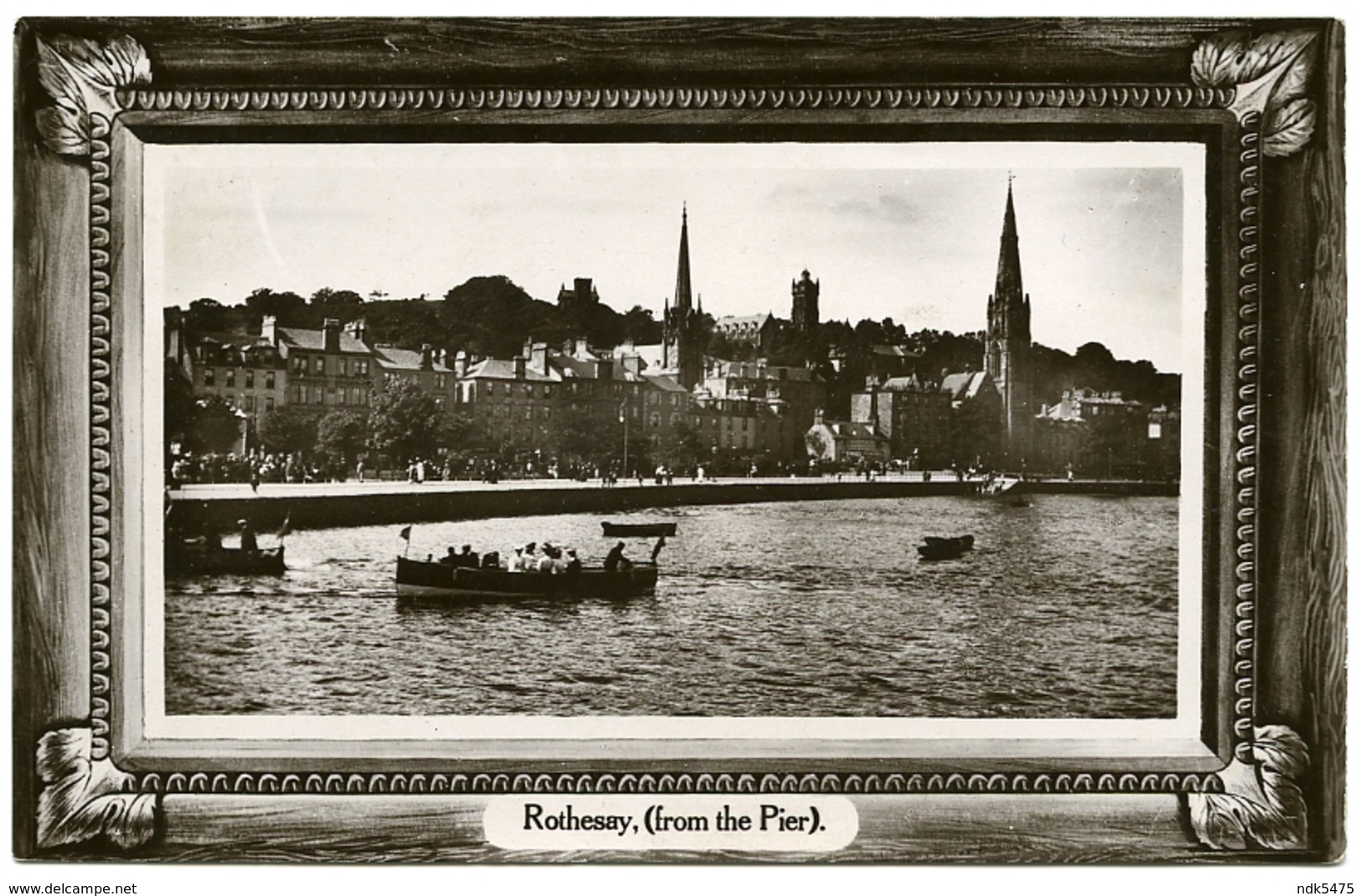 ISLE OF BUTE : ROTHESAY (FROM THE PIER) - Bute