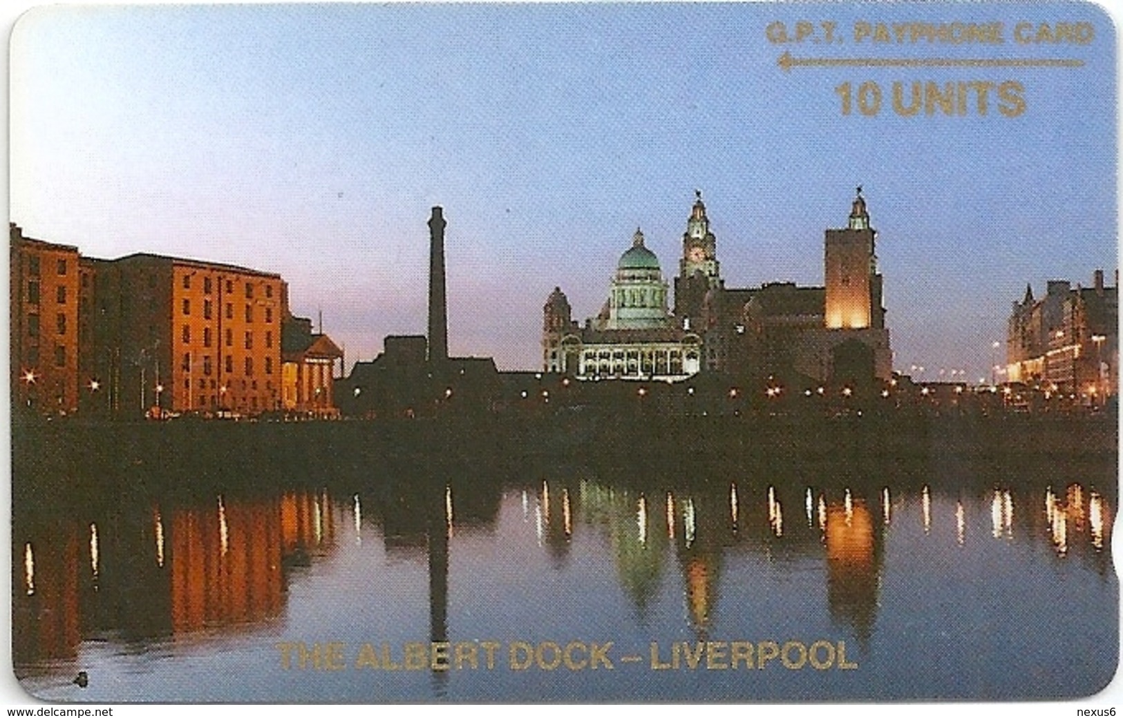 UK - Albert Dock Liverpool 10 Units Trial, Shallow Notch (No Serial) - [ 8] Companies Issues
