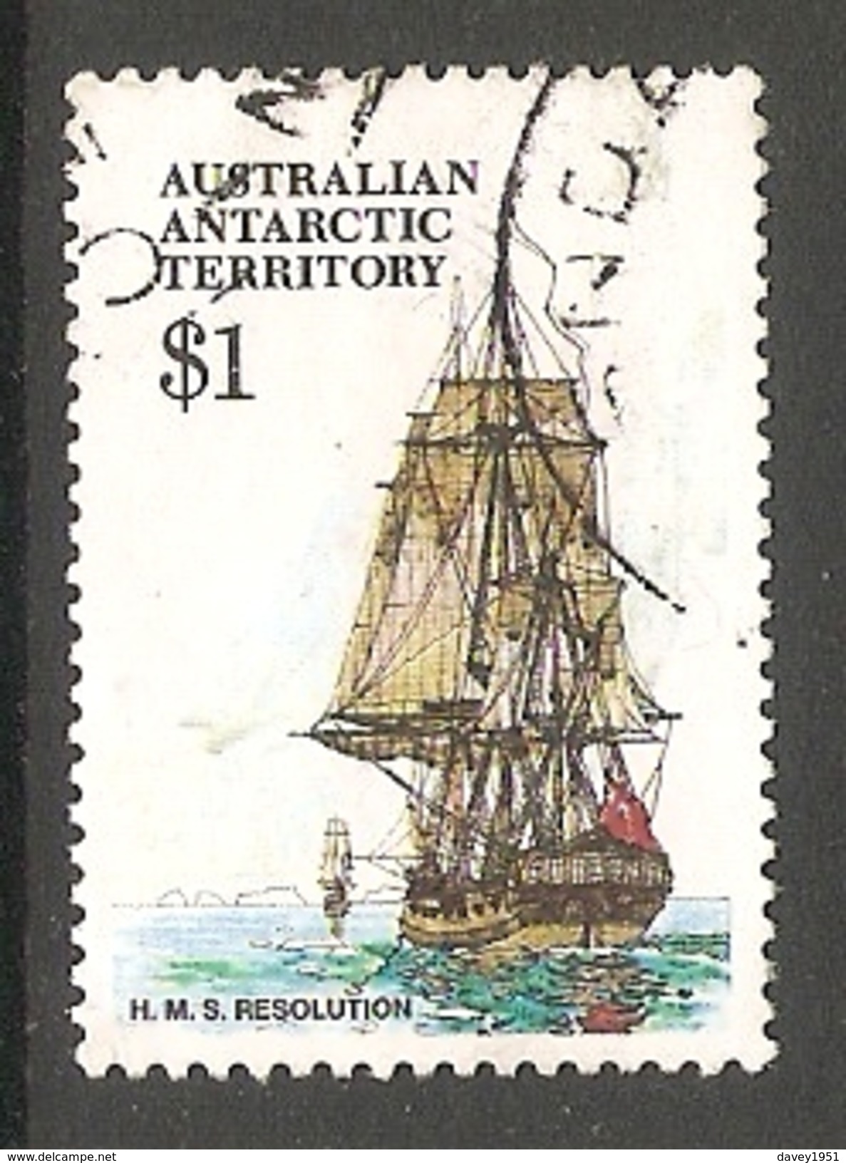 003131 AAT 1980 $1 FU - Used Stamps