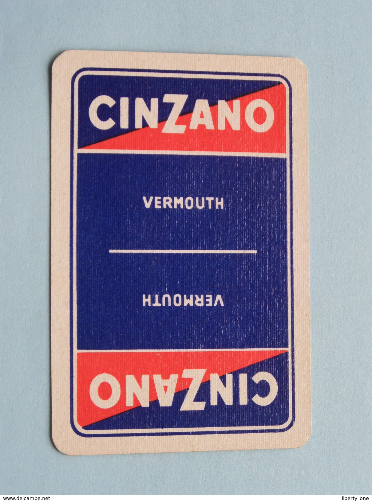 CINZANO Vermouth / JOKER ( Details - Zie Foto´s Voor En Achter ) !! - Cartes à Jouer Classiques