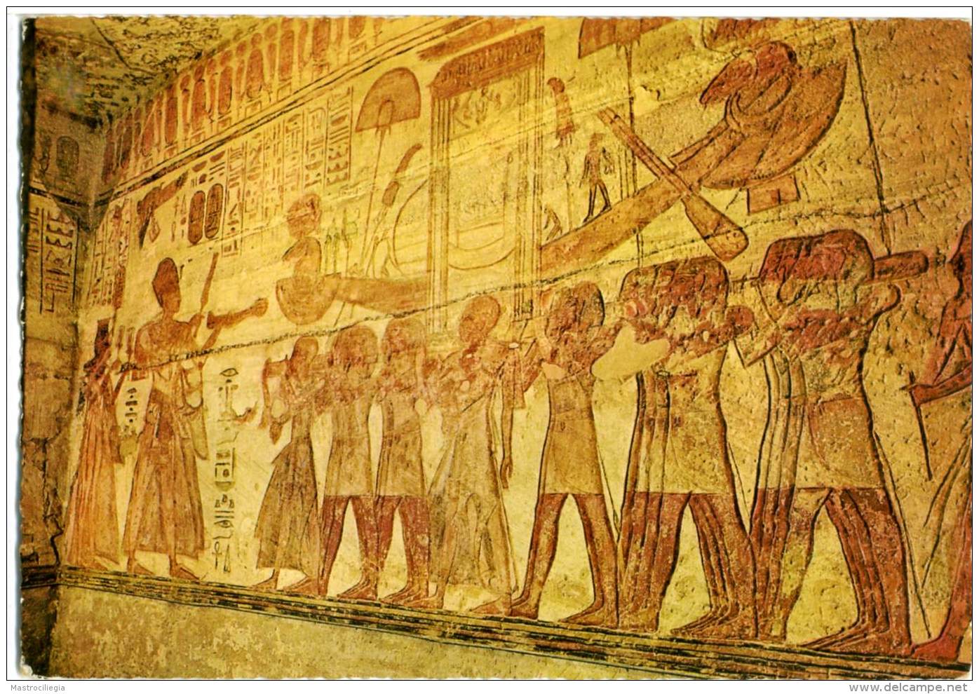 EGYPT  EGITTO  ABU SIMBEL  Relief Of Ramses II In The Great Temple - Abu Simbel