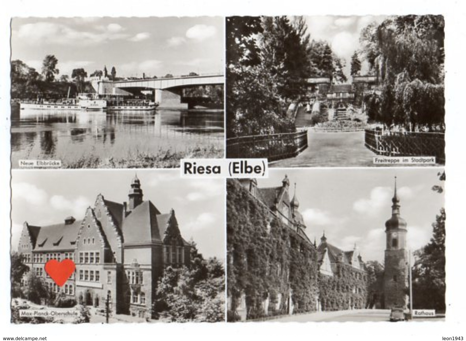 15492-LE-ALLEMAGNE-Riesa (Elbe)-----------multivues - Riesa