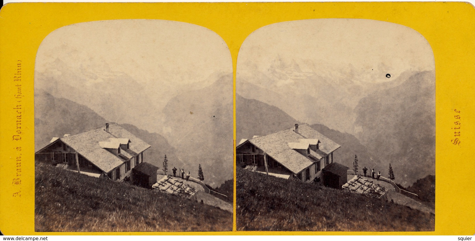 Braun, A., Interlaken, Schienigeplatte, No.4667 - Photos Stéréoscopiques