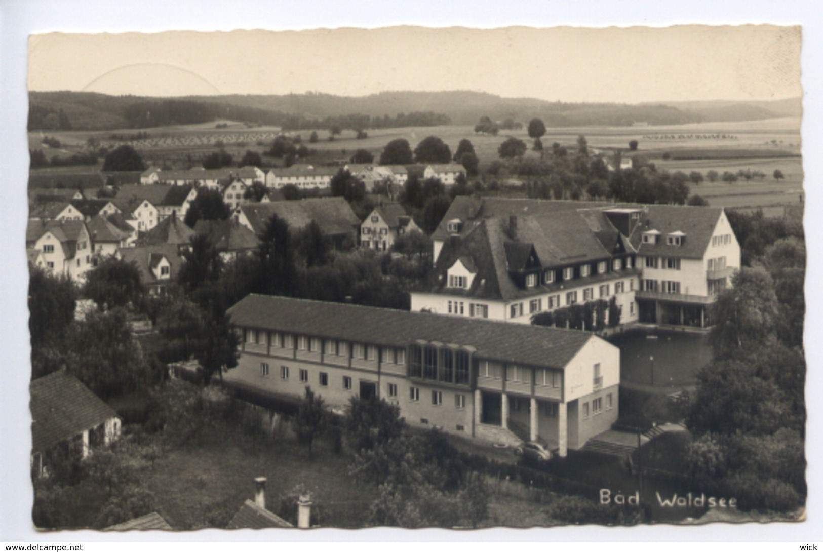 AK Bad Waldsee -seltene Foto-Ansichtskarte  -rar! - Bad Waldsee