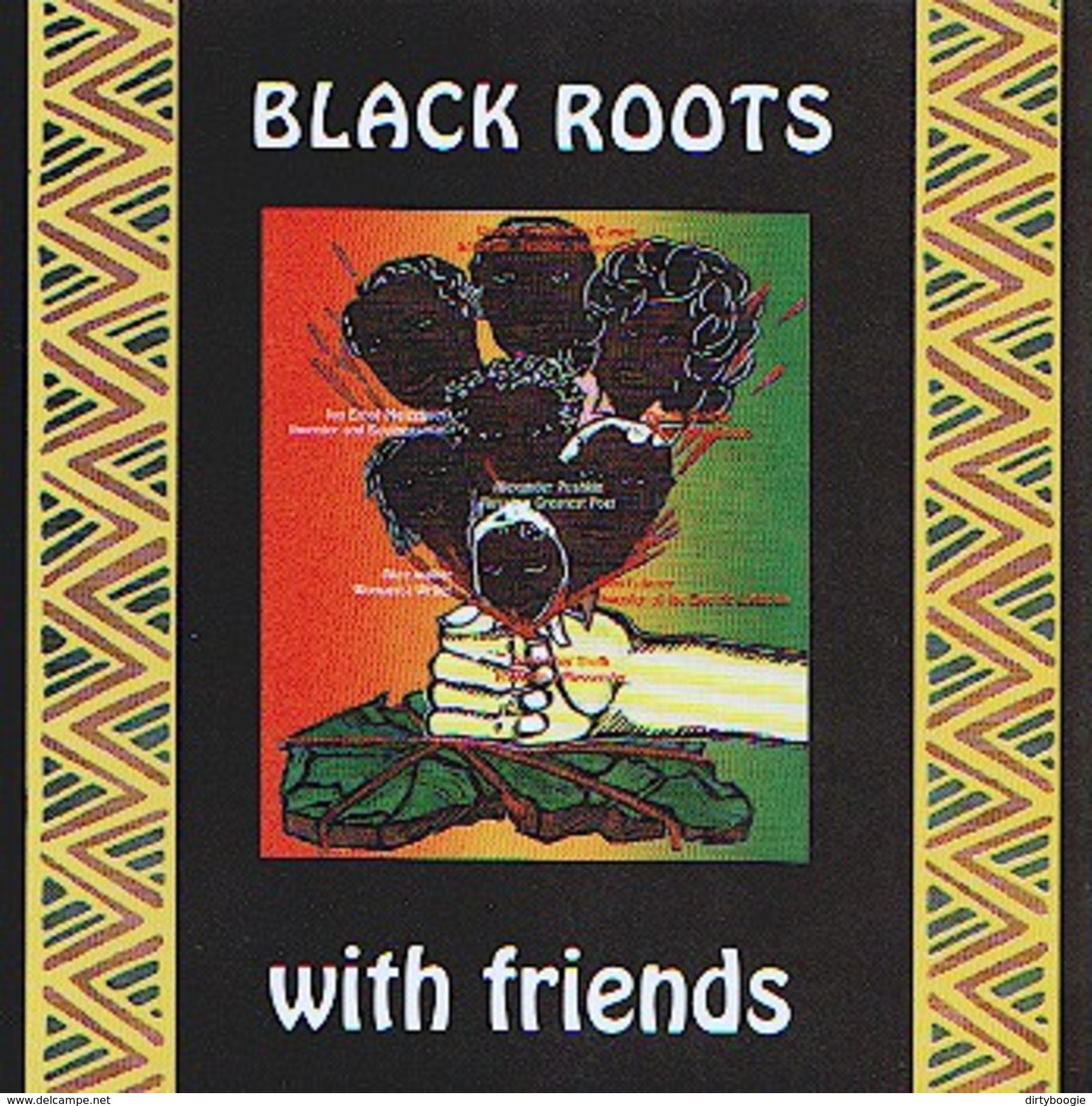 BLACK ROOTS - With Friends - CD - NUBIAN RECORDS - REGGAE - Reggae