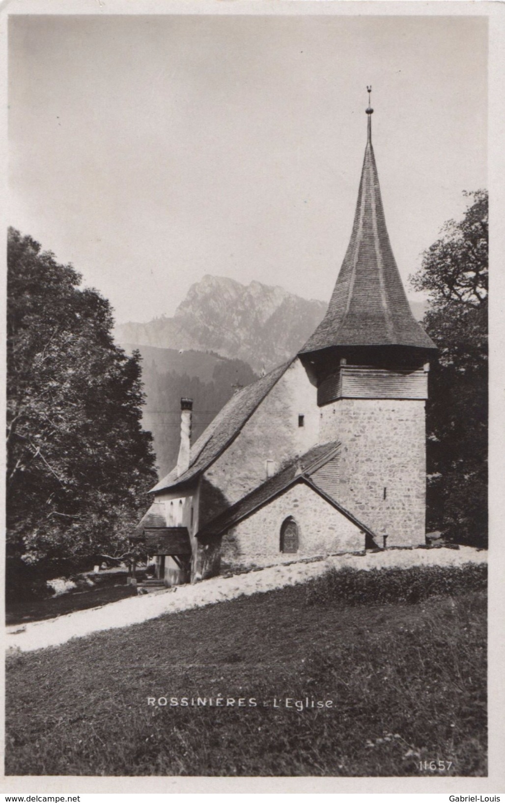 Rossinières L'Eglise - Rossinière