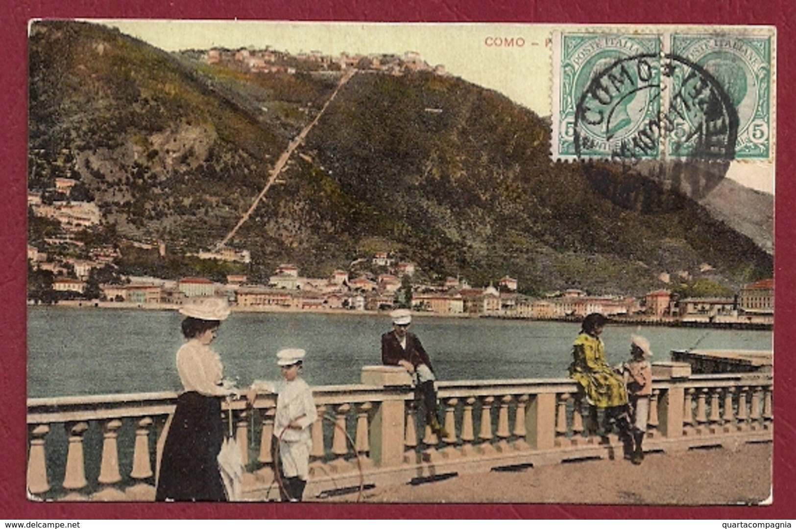 COMO PANORAMA 1920 - Como