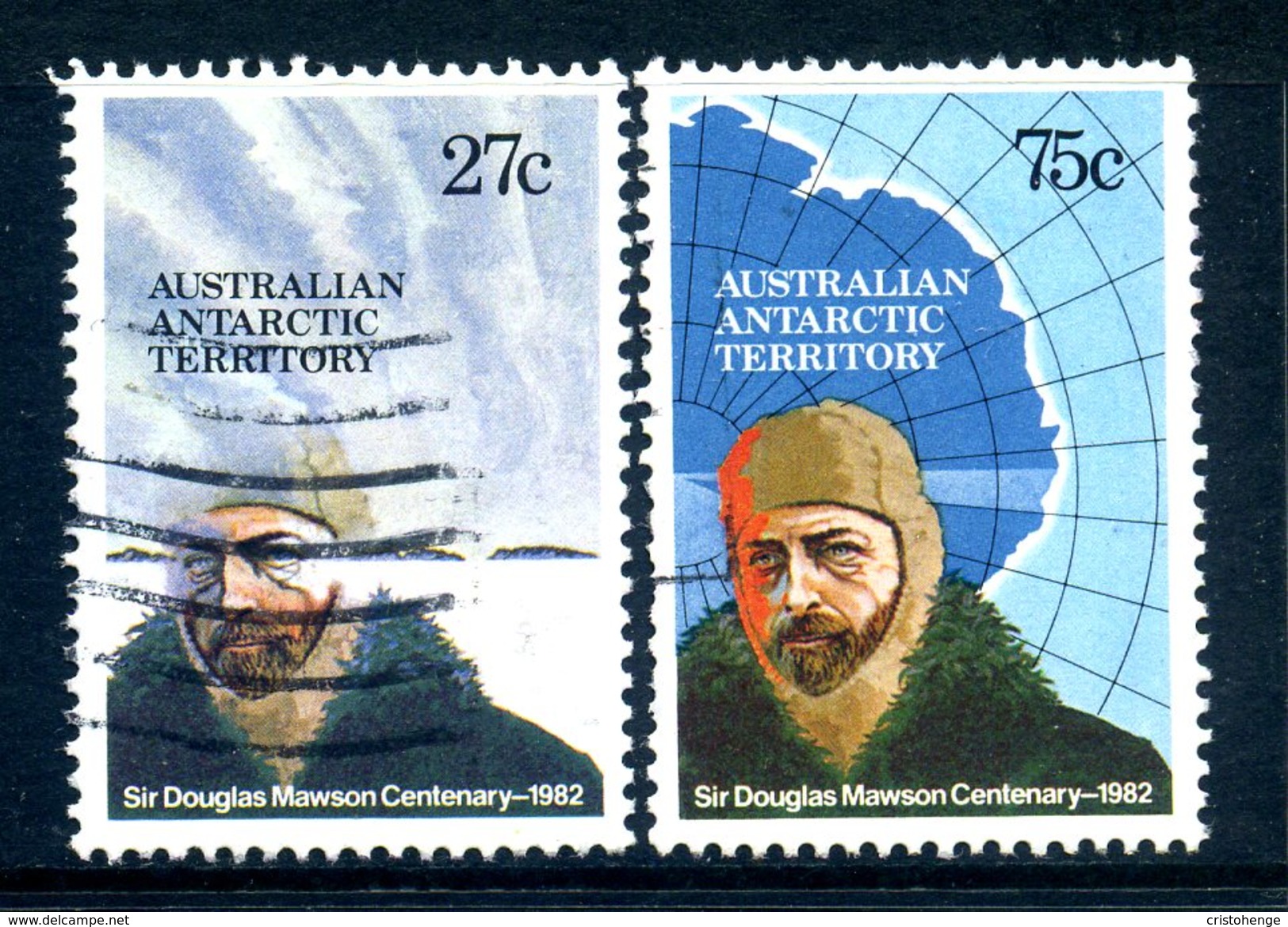 AAT - Australia 1982 Birth Centenary Of Douglas Mawson Set Used - Used Stamps