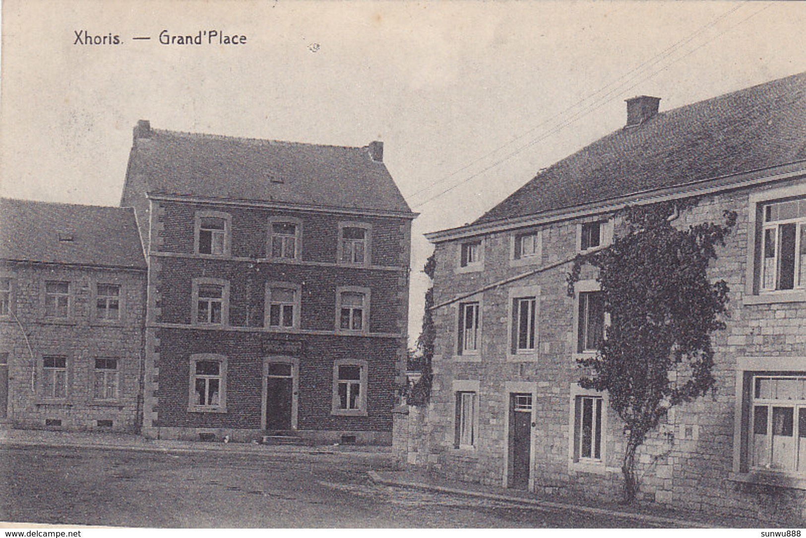 Xhoris - Grand'Place (Phototypie Desaix, 1921) - Ferrieres