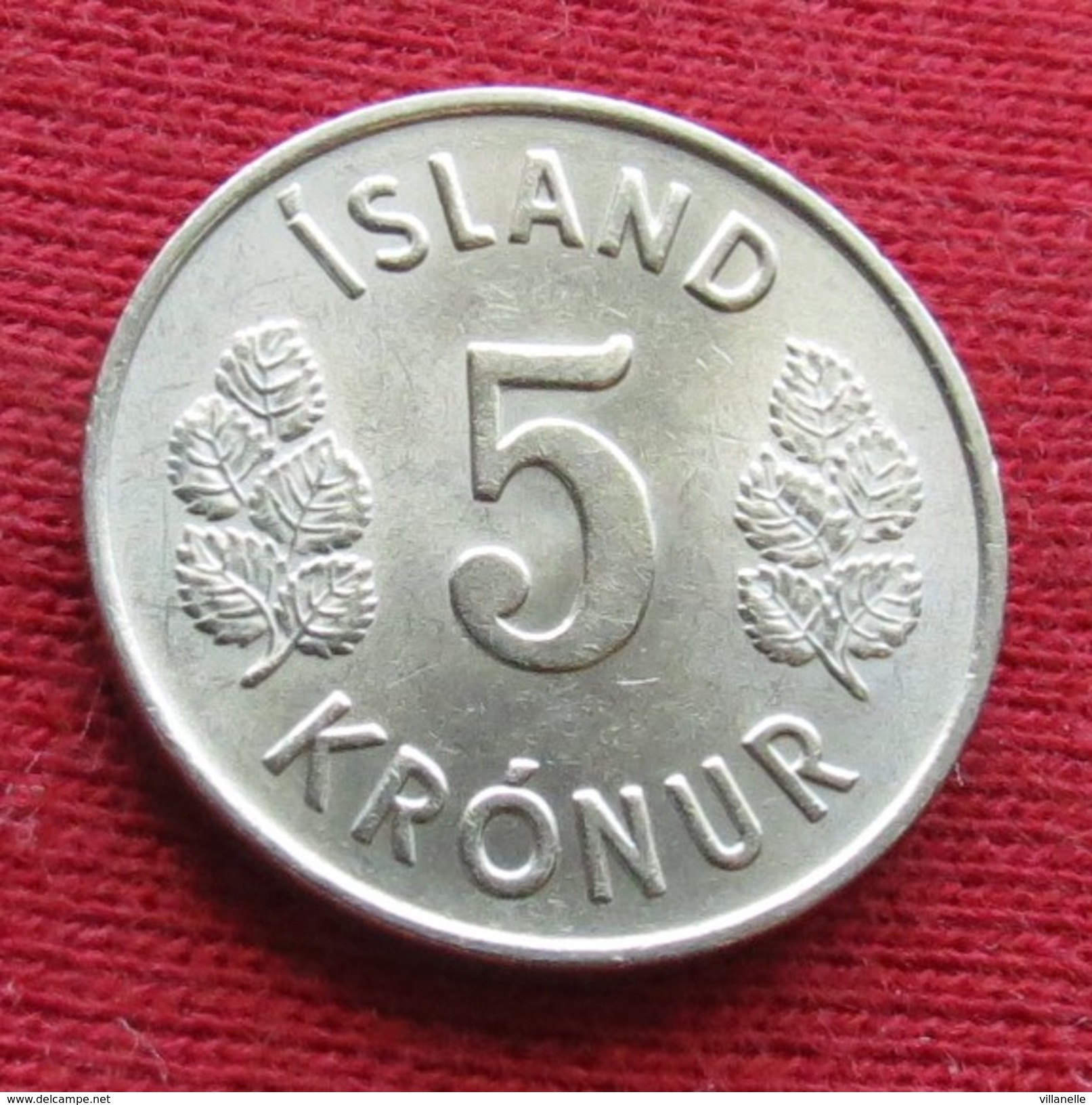 Iceland 5 Kronur 1980 KM# 18  Lt 409  Islande Islanda Islandia - Island