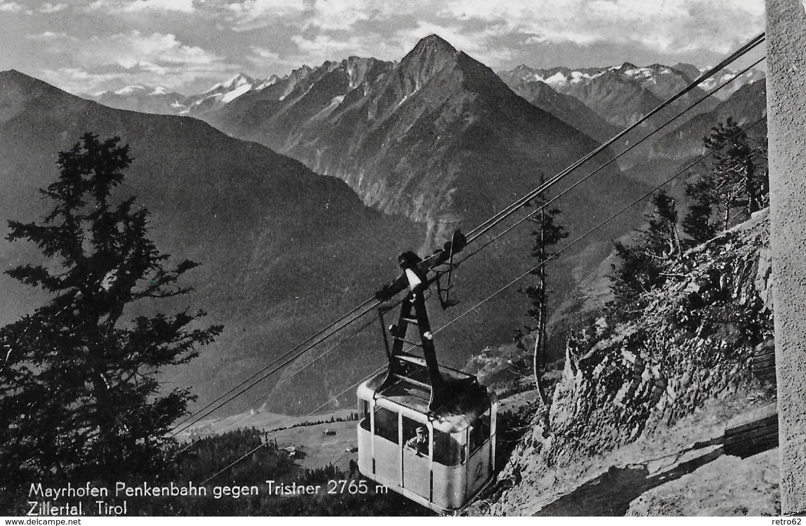 MAYRHOFEN &rarr; Penkenbahn Gegen Tristner Im Zillertal Tirol Anno 1965 - Schwaz