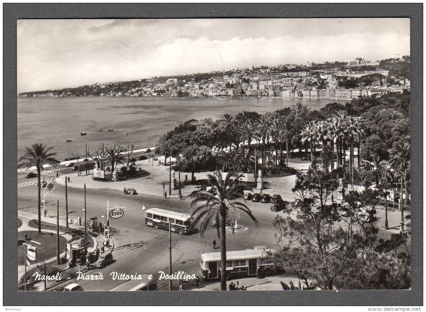 NAPOLI PIAZZA VITTORIO E POSILLIPO FG V  SEE 2 SCANS - Napoli