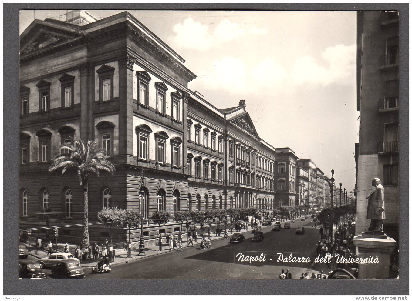 NAPOLI PALAZZO DELL'UNIVERSITA' FG V  SEE 2 SCANS - Napoli