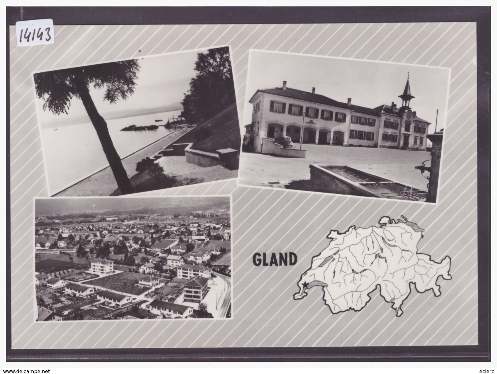 FORMAT 10x15cm - DISTRICT DE NYON - GLAND - TB - Gland