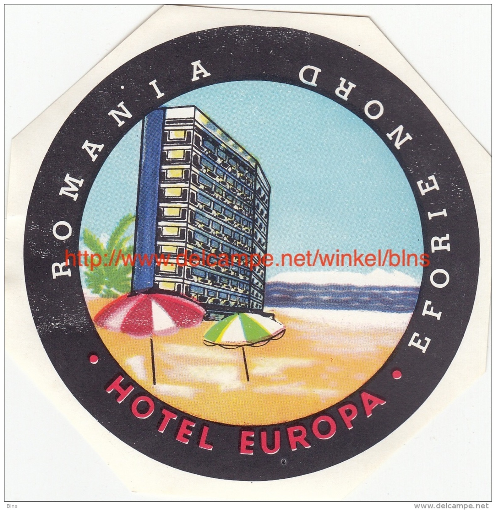 Hotel Europa Eforie Nord Romania - Etiquettes D'hotels