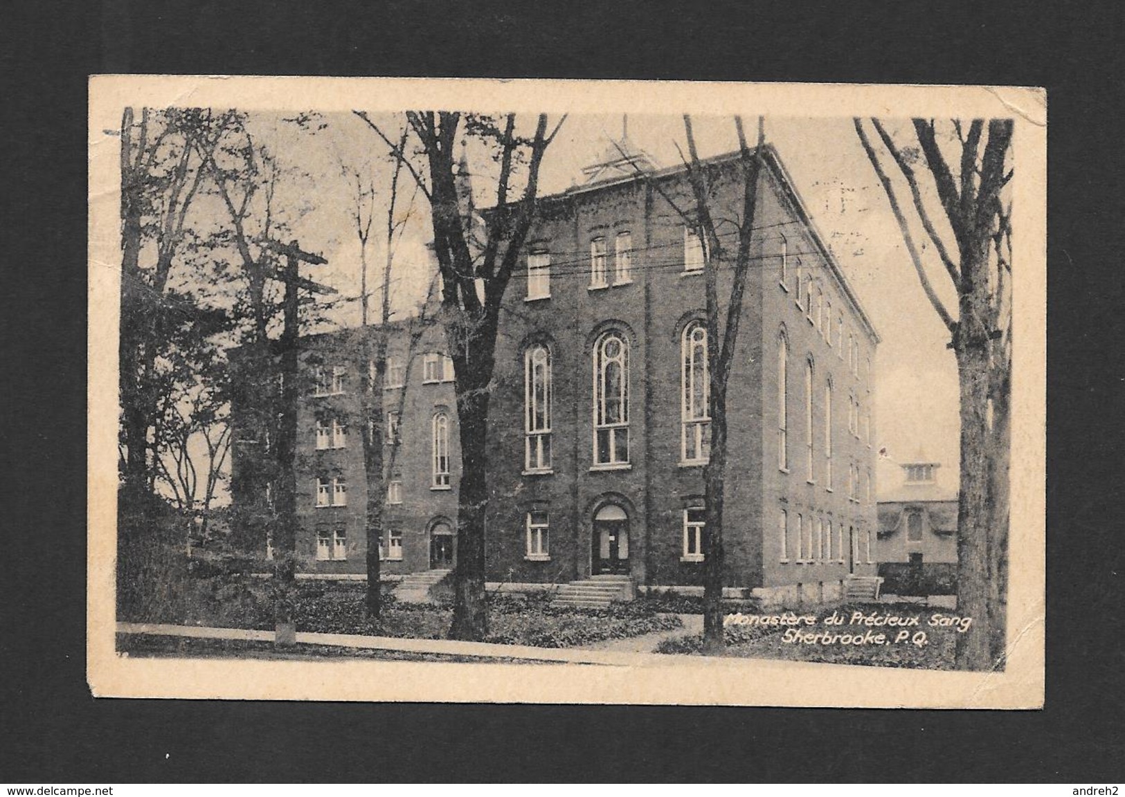 SHERBROOKE - QUÉBEC - MONASTÈRE DU PRÉCIEUX SANG - OBLITÉRÉE 1920 - BY HELIOTYPE - Sherbrooke