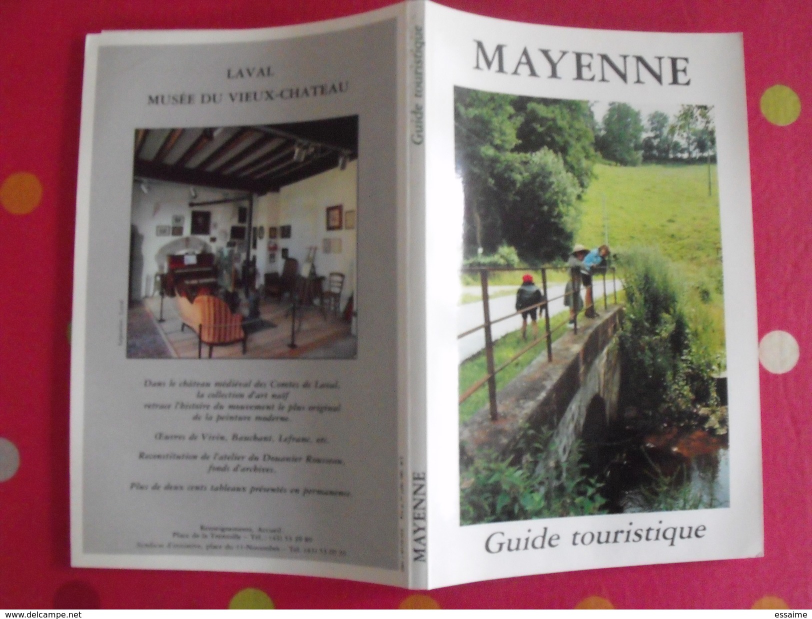 Mayenne. Guide Touristique. éditions Siloë 1985. Laval Mayenne. - Pays De Loire