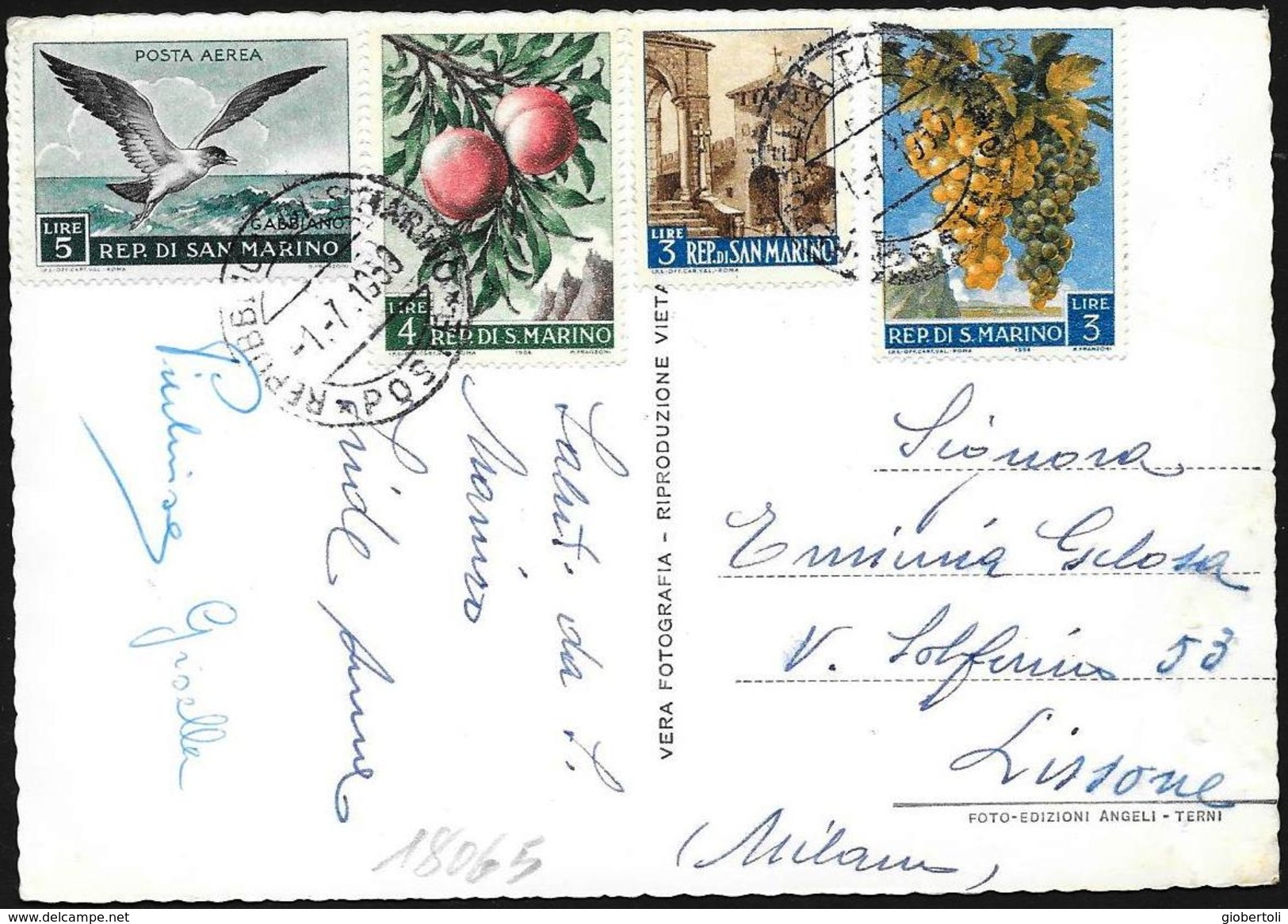 San Marino/Saint-Marin: Storia Postale, Postal History, Histoire Postale - Storia Postale