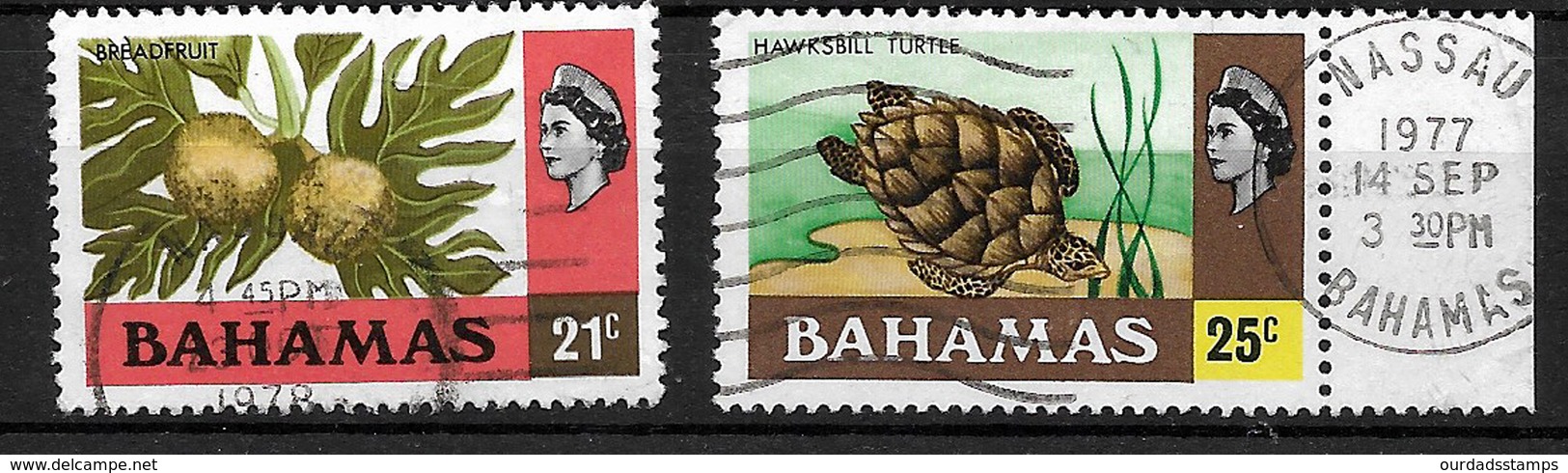 Bahamas QEII 1971 Definitives To 25c Used (4982) - 1859-1963 Colonia Británica