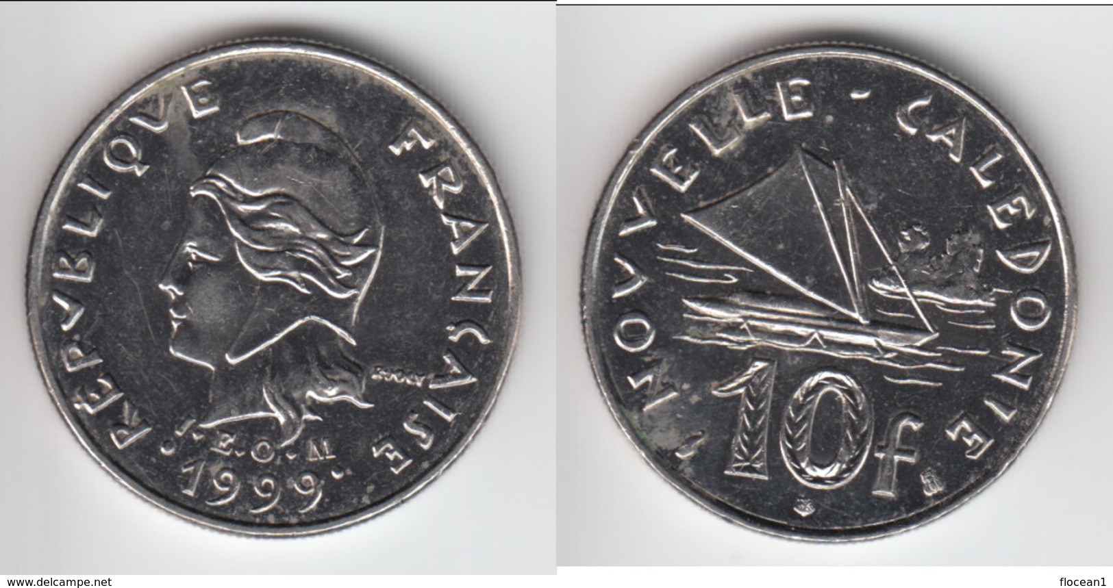 **** NOUVELLE-CALEDONIE - NEW CALEDONIA - 10 FRANCS 1999 **** EN ACHAT IMMEDIAT !!! - Neu-Kaledonien