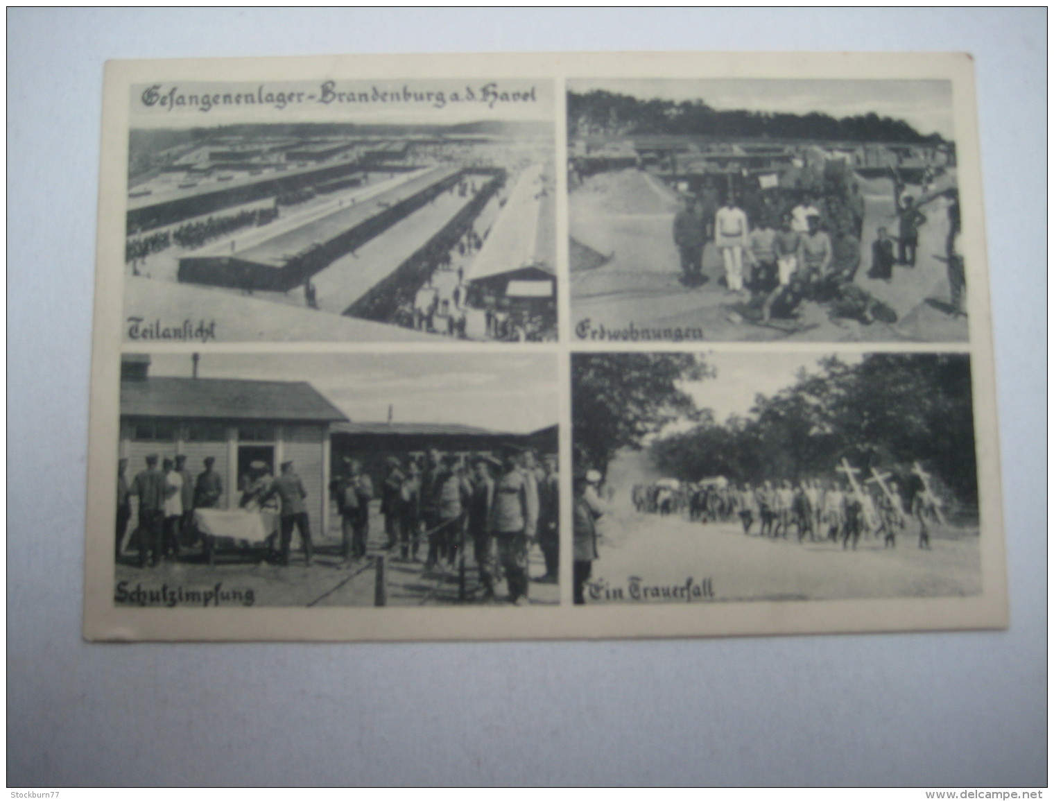 BRANDENBURG , Gefangenlager  , Schöne Karte Um 1915 - Brandenburg