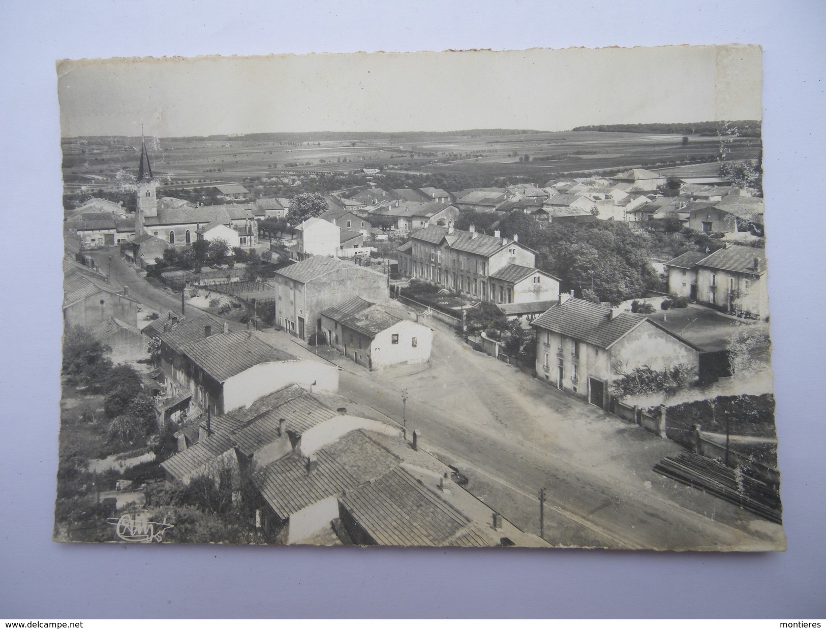 CPSM 54 - HARAUCOURT VUE AERIENNE - Nancy