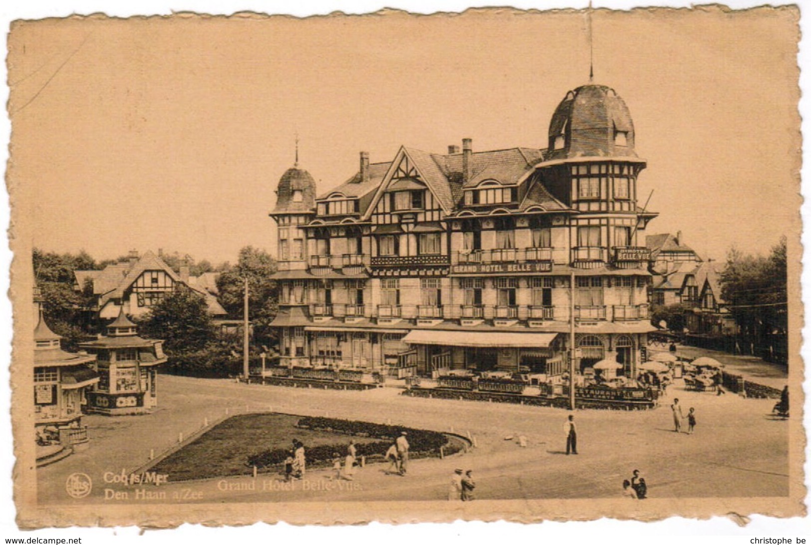 De Haan, Coq Sur Mer, Den Haan, Grand Hôtel Belle Vue (pk32876) - De Haan