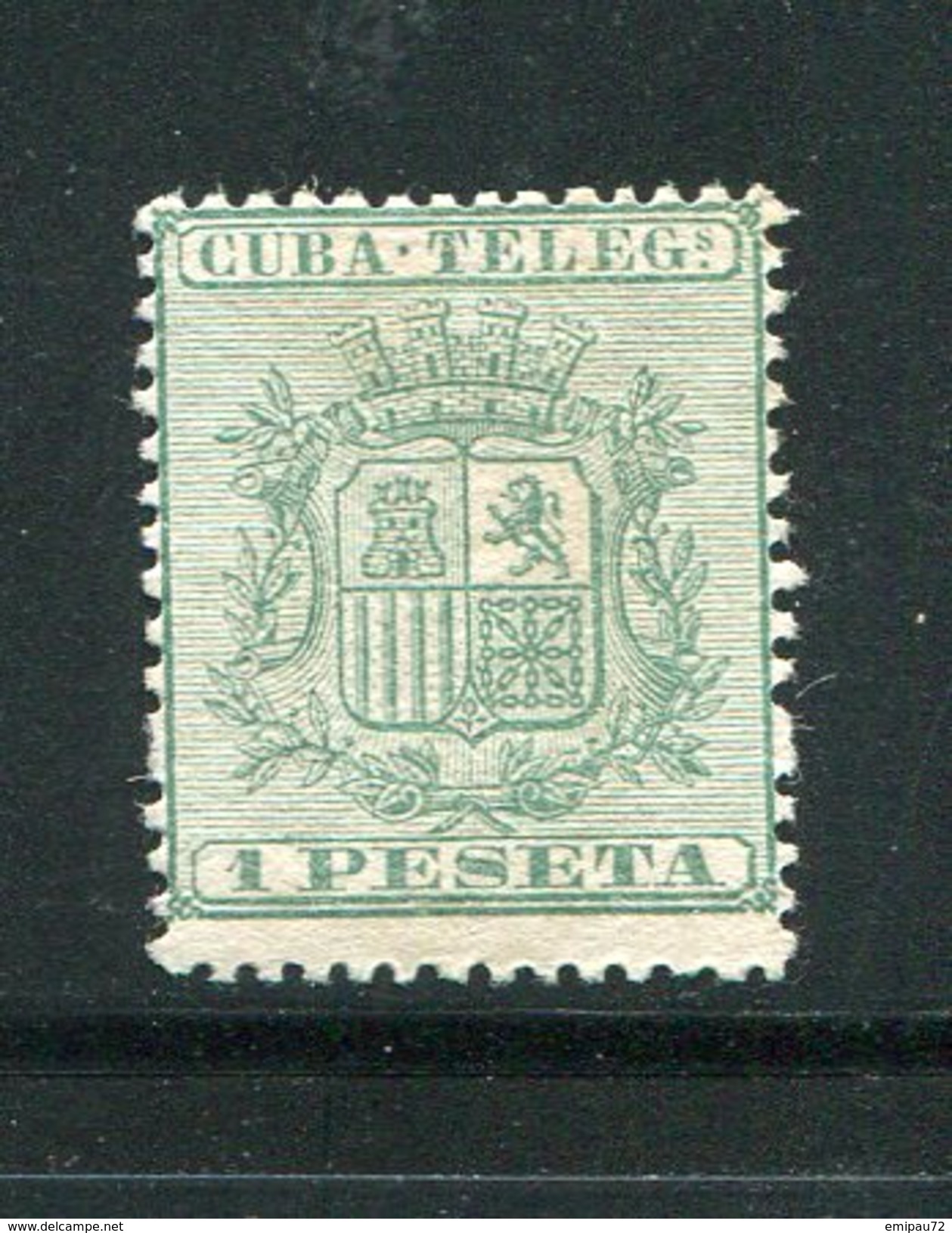 CUBA- Télégraphe Y&T 32- Neuf Sans Gomme - Telegraafzegels