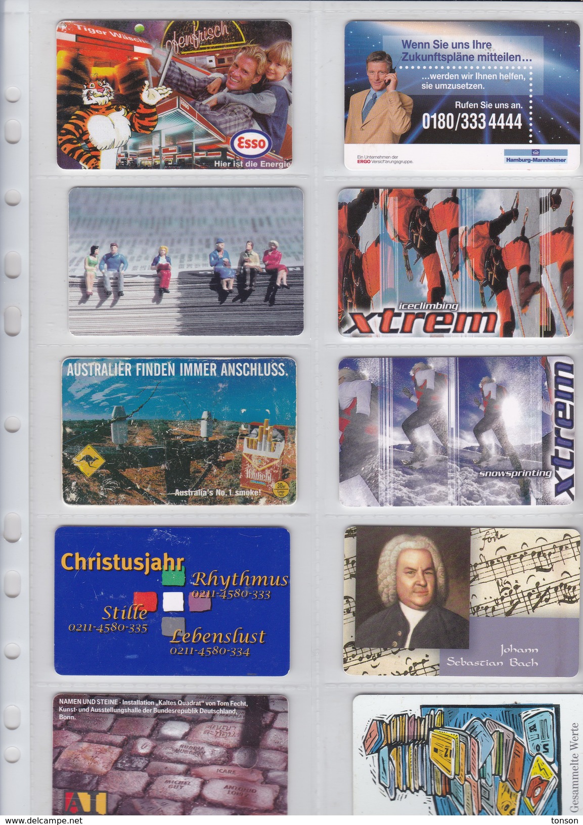 Germany, 10 Different Cards Number 36, 2 Scans. - [6] Colecciones