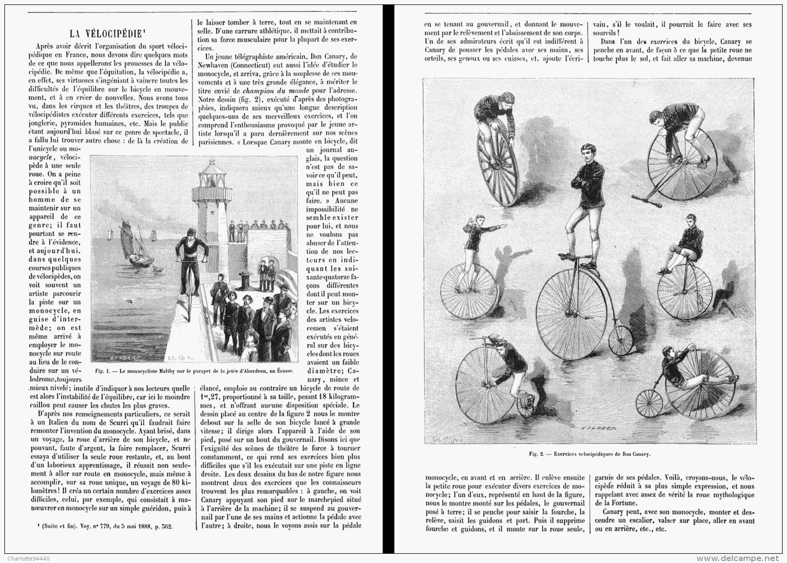 LA VELOCIPEDIE   1888 (3) - Autres & Non Classés