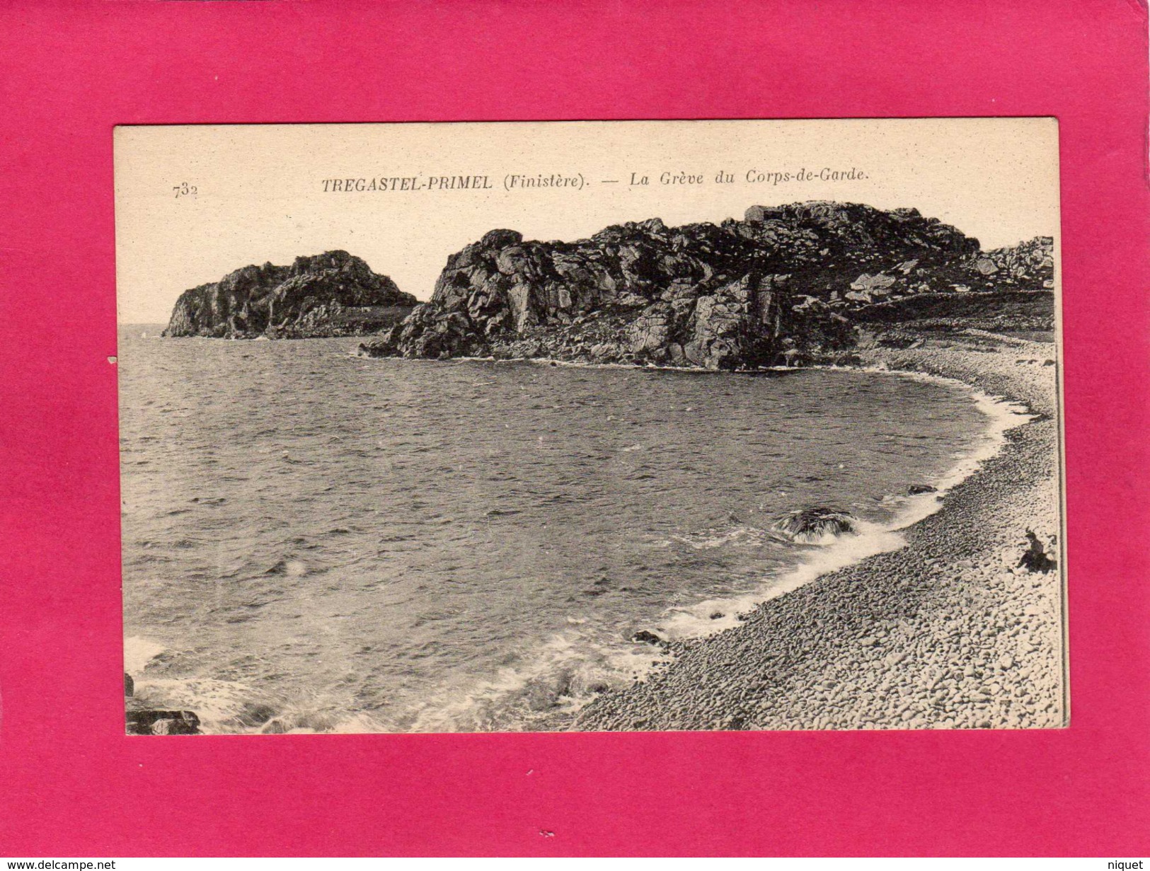 29 FINISTERE, TREGASTEL-PRIMEL, La Grève Du Corps De Garde, (L. L.) - Primel