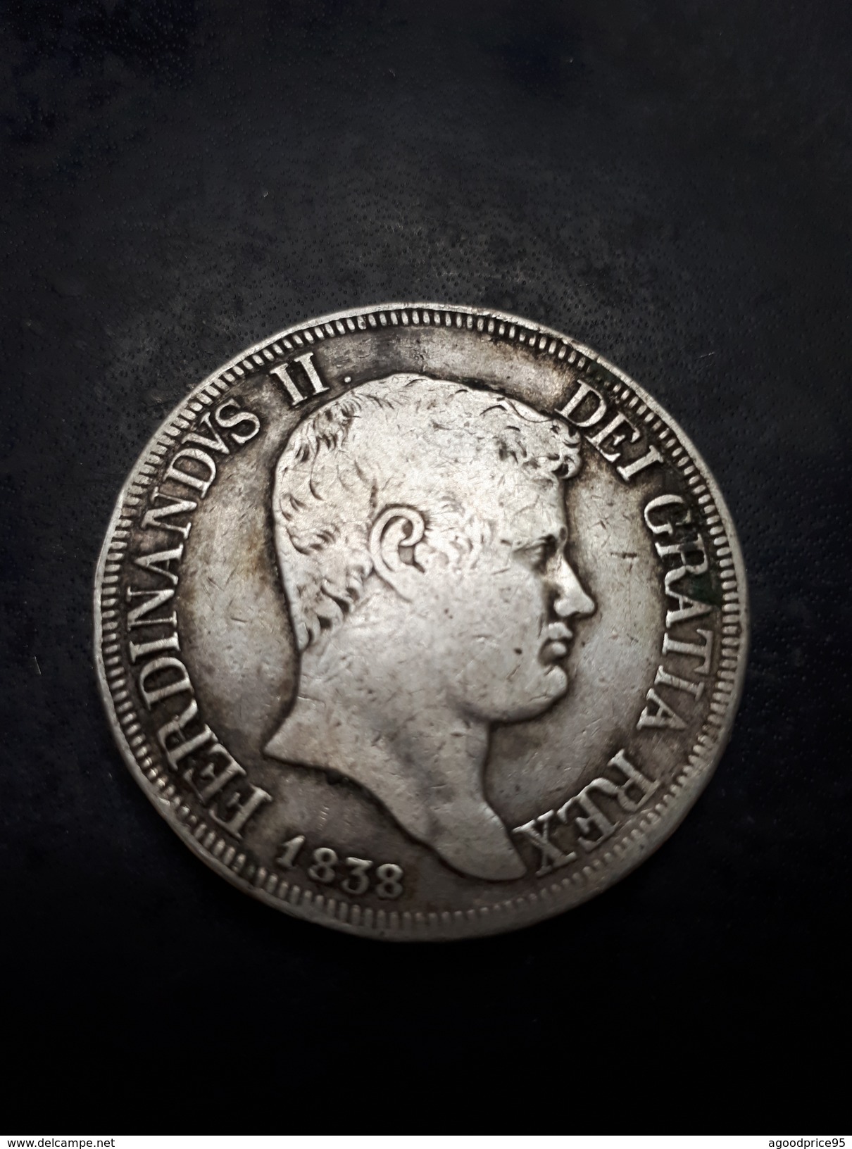 FERDINANDVS II "120 GRANA-1838" - Two Sicilia