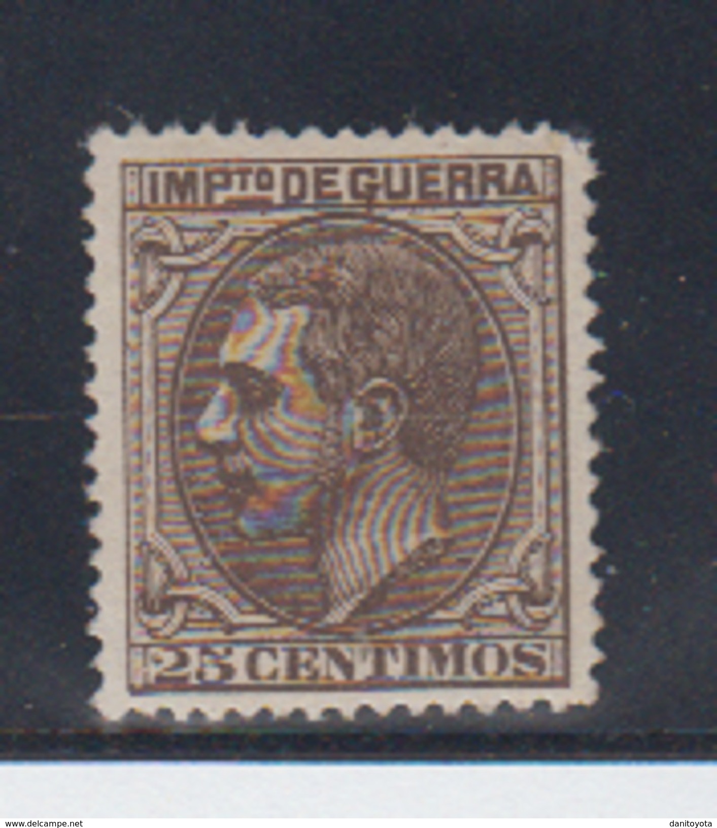 EDIFIL NE7 *. 25 CTS CASTAÑO ALFONSO XII. - Neufs