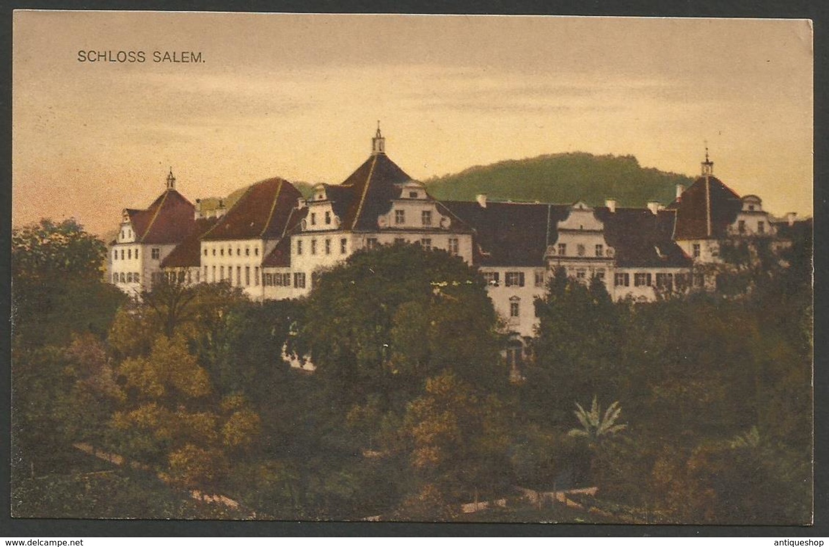 Germany-----Schloss Salem------old Postcard - Salem