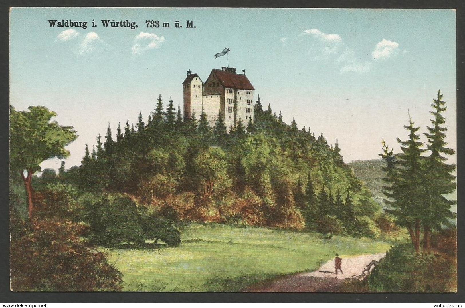 Germany-----Waldburg------old Postcard - Ravensburg