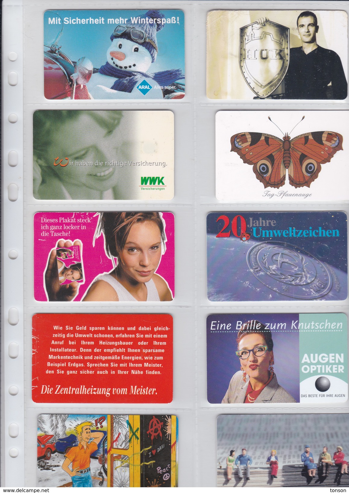 Germany, 10 Different Cards Number 42, 2 Scans. - [6] Sammlungen