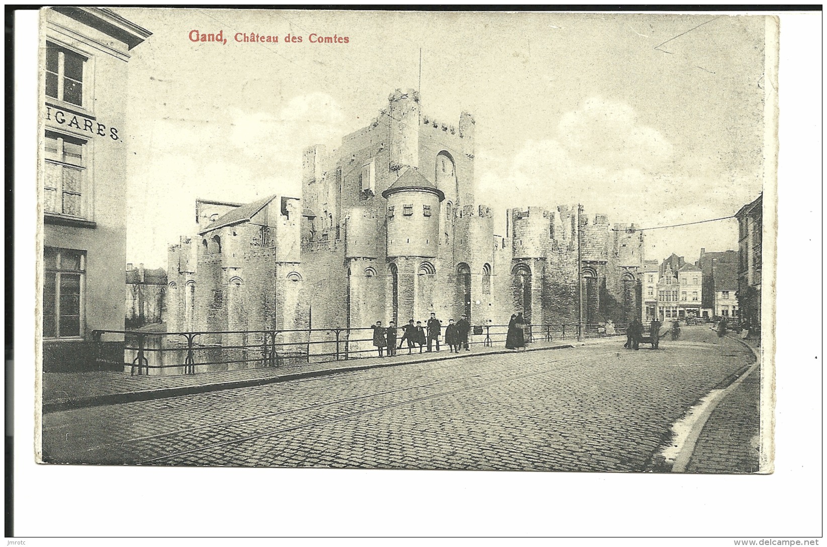 CPA   Gent Château Des Comtes 191  Feldpost 21.11.1914 (27/28) - Gent