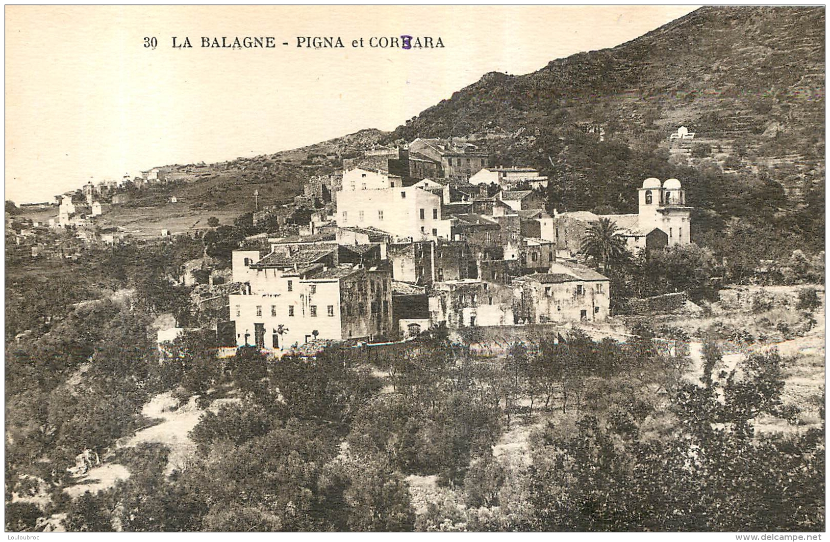 LA BALAGNE PIGNA ET CORHARA - Autres & Non Classés