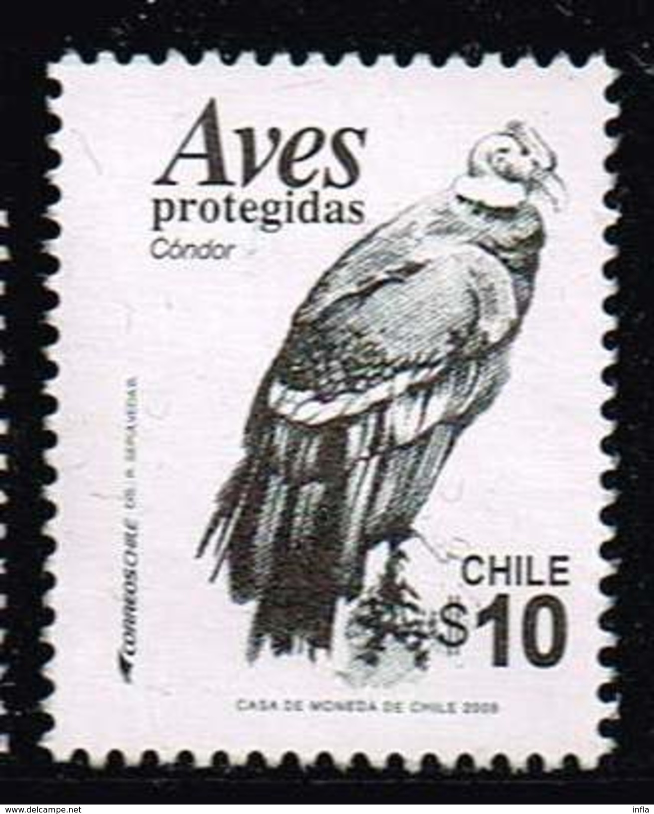 Barbados 1981/ Chile 2015, Michel# 537 2350 O Zenaida Dove (Zenaida Aurita)/ Andean Condor (Vultur Gryphus) - Andere & Zonder Classificatie