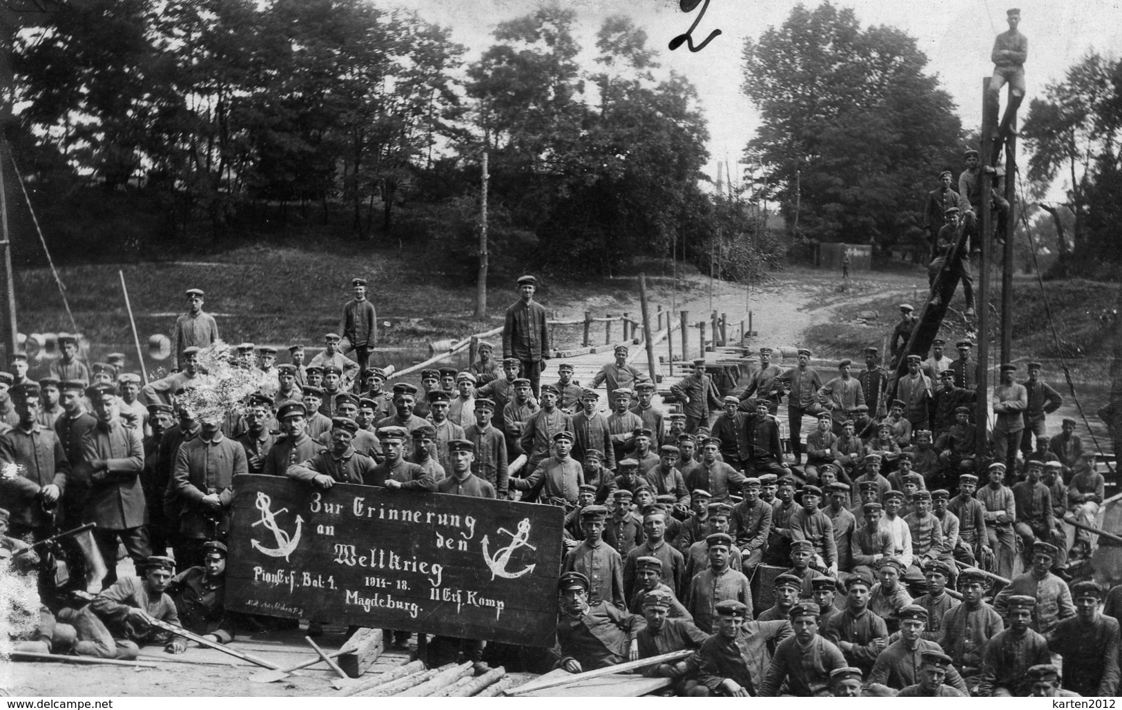 FK Magdeburg, Zur Erinnerung An Den Weltkrieg - Maagdenburg