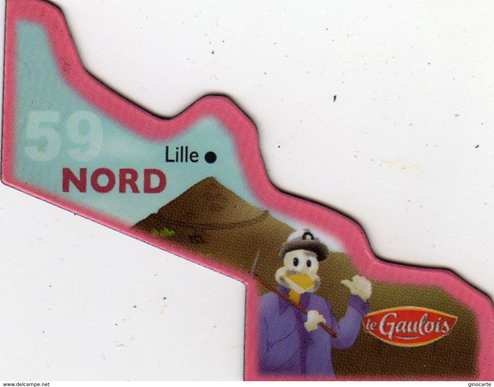 Magnets Magnet Le Gaulois Departement France 59 Nord - Tourisme