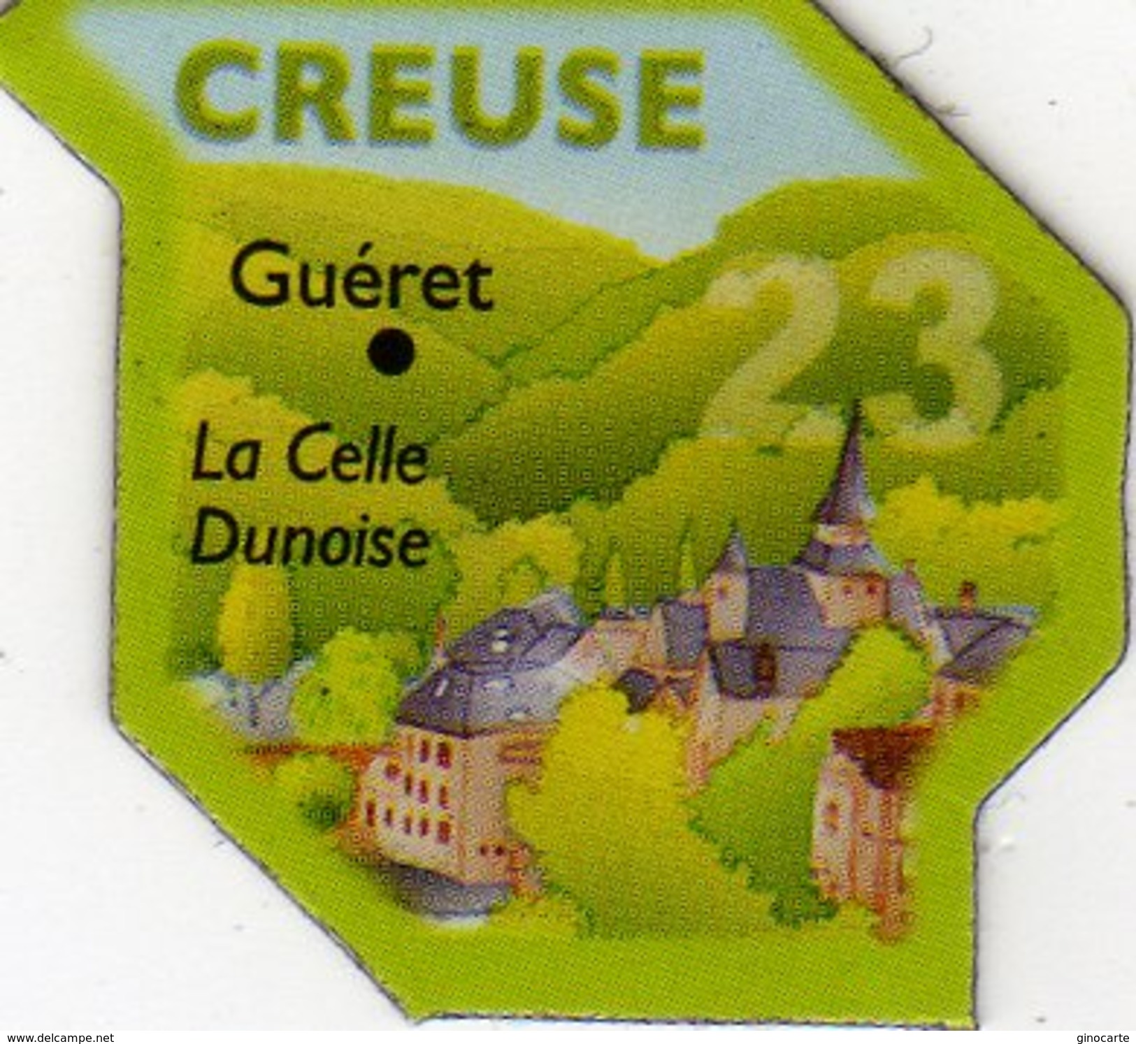 Magnets Magnet Le Gaulois Departement France 23 Creuse - Toerisme