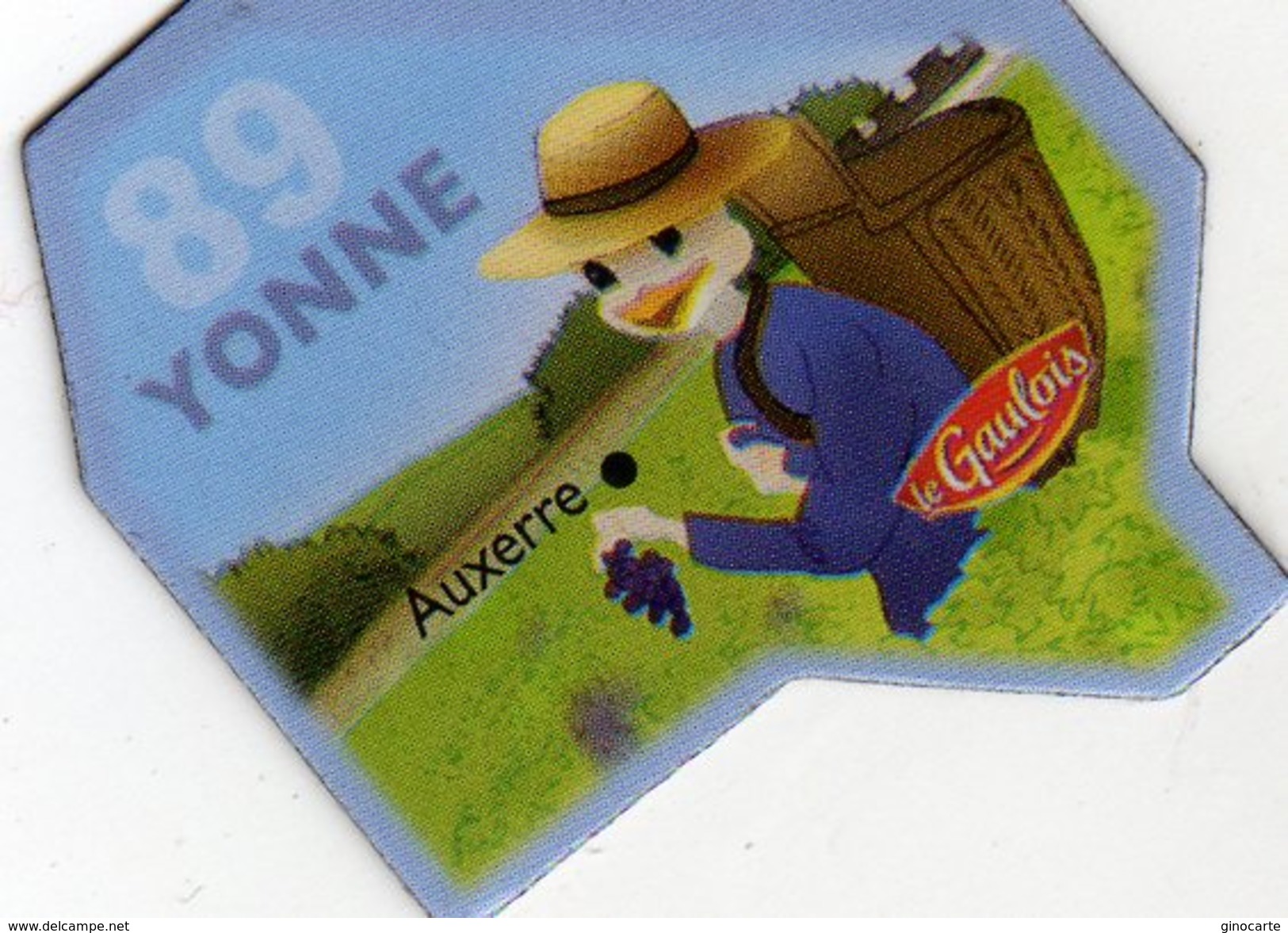 Magnets Magnet Le Gaulois Departement France 89 Yonne - Tourism