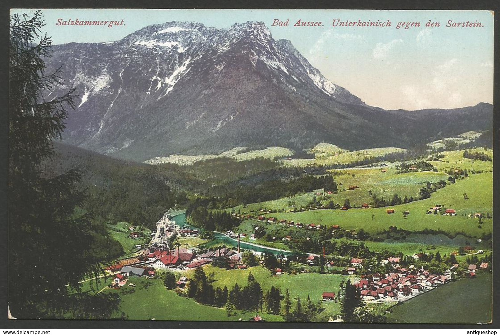 Austria-----Bad Aussee------old Postcard - Liezen