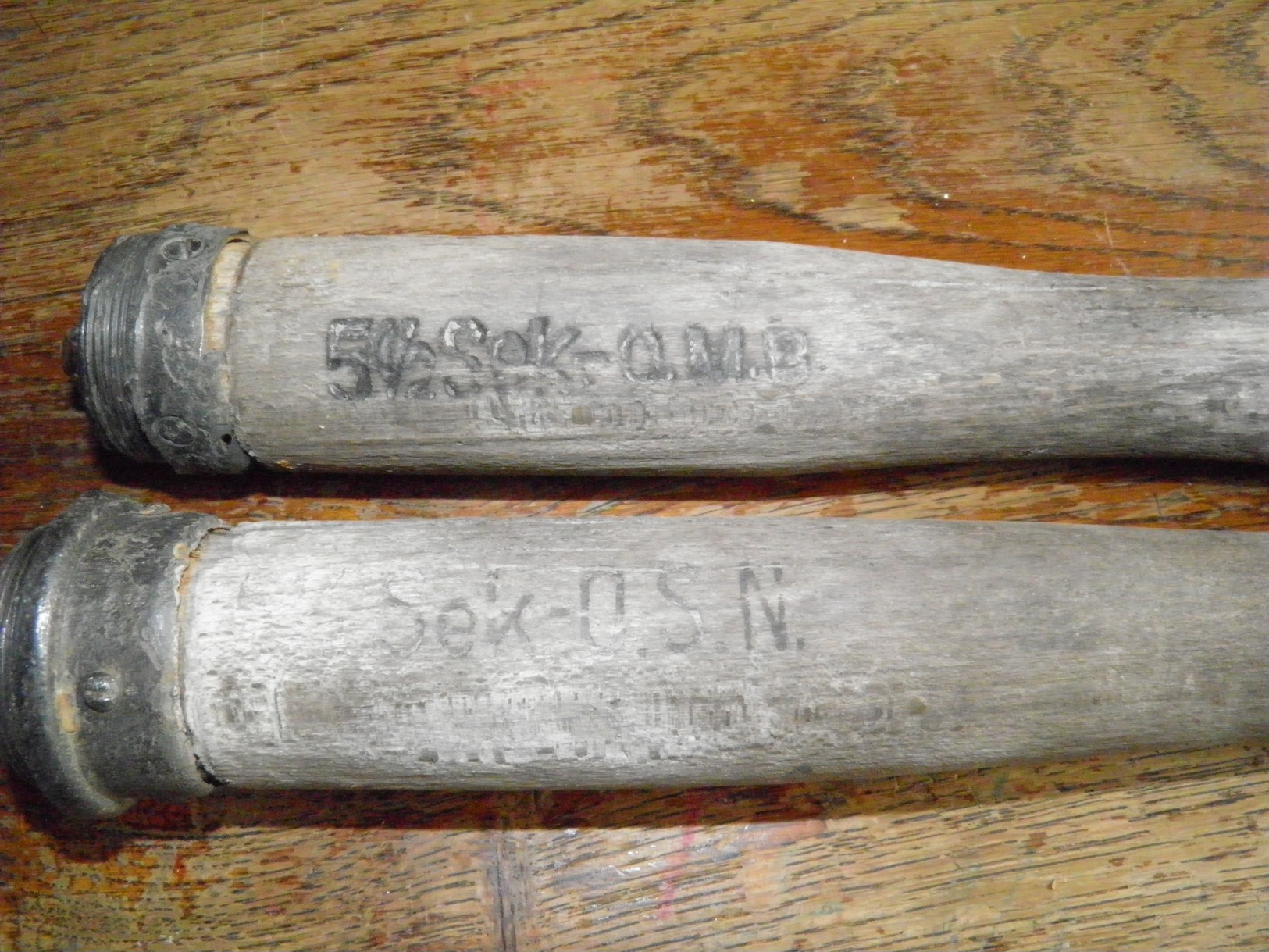 Lot De 2 Manches De Grenade Allemande 14 18 N°2 - 1914-18