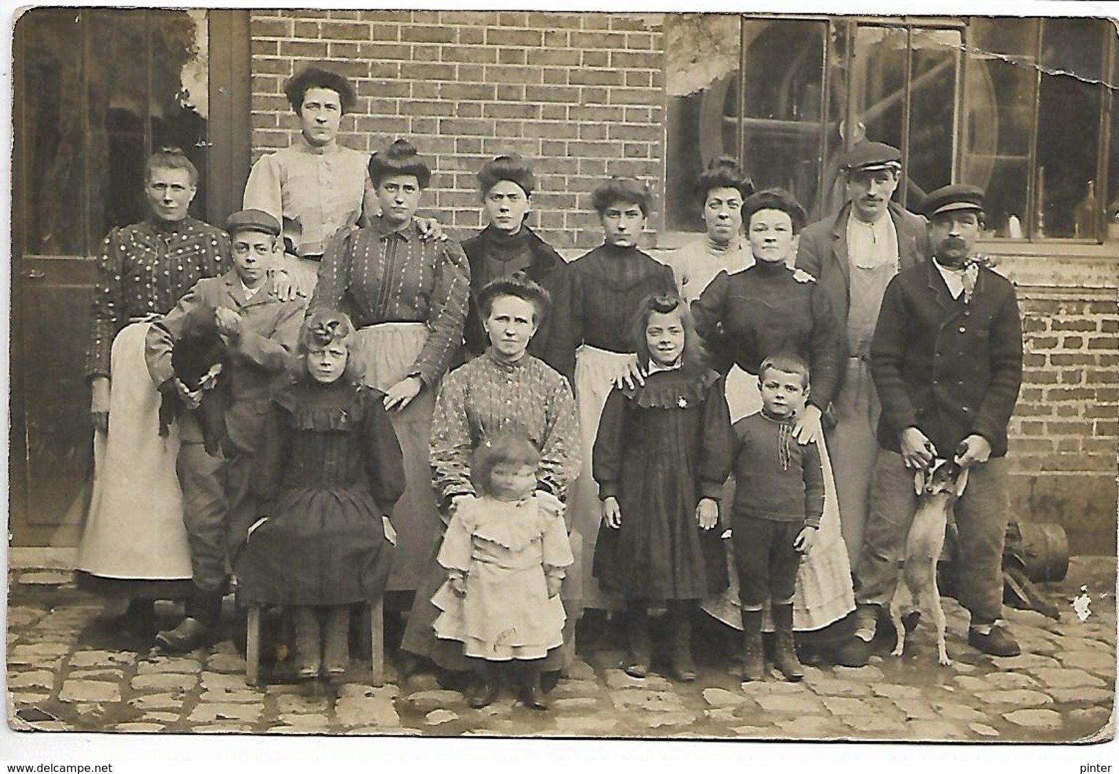 Groupe De PERSONNES - CARTE PHOTO Non Située - Men