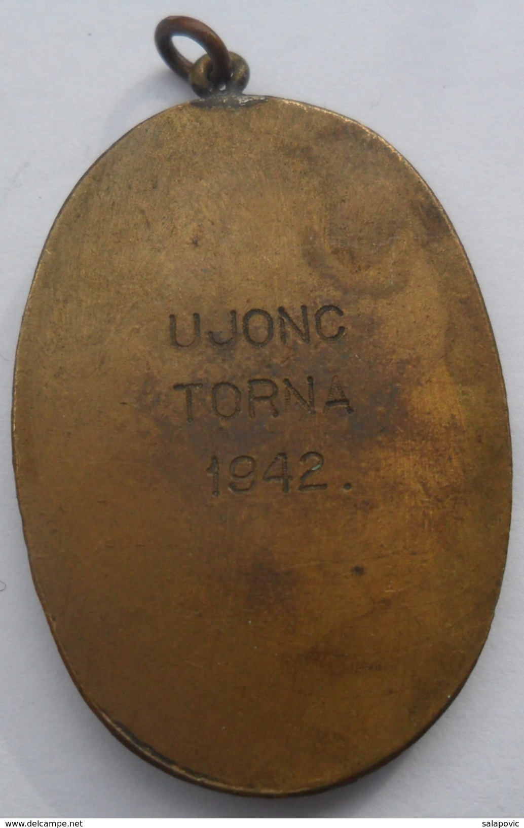 MEDAL FOOTBALL HUNGARY BUDAPESTI LABDARÚGOK ALSZÖVETSÉGE  BLASZ 1926, UJONC TORNA 1942  PLIM - Autres & Non Classés